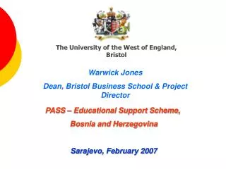 The University of the West of England, Bristol
