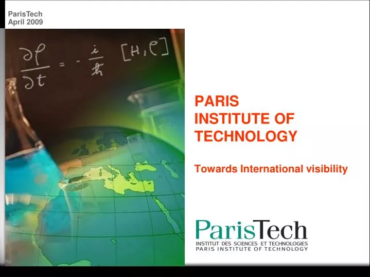 paris institute of technology towards international visibility