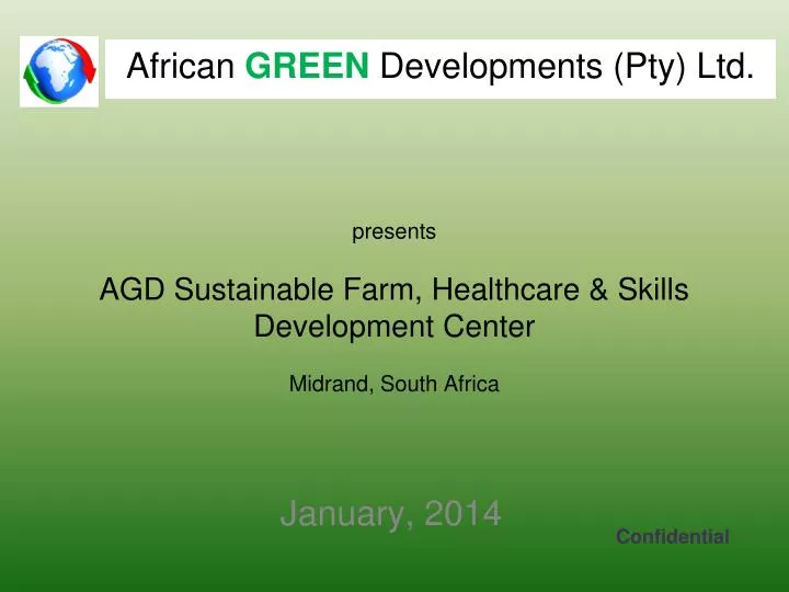 presents agd sustainable farm healthcare skills development center midrand south africa