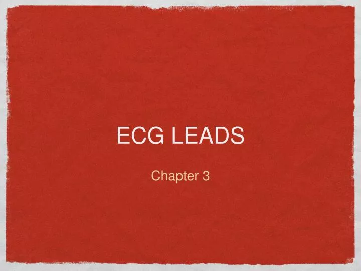 ecg leads
