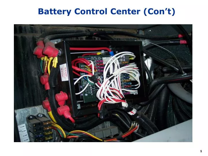 battery control center con t