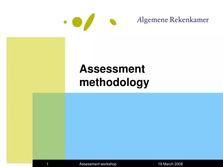 assessment methodology