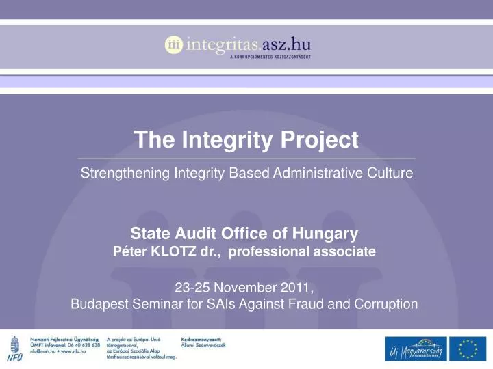 the integrity project