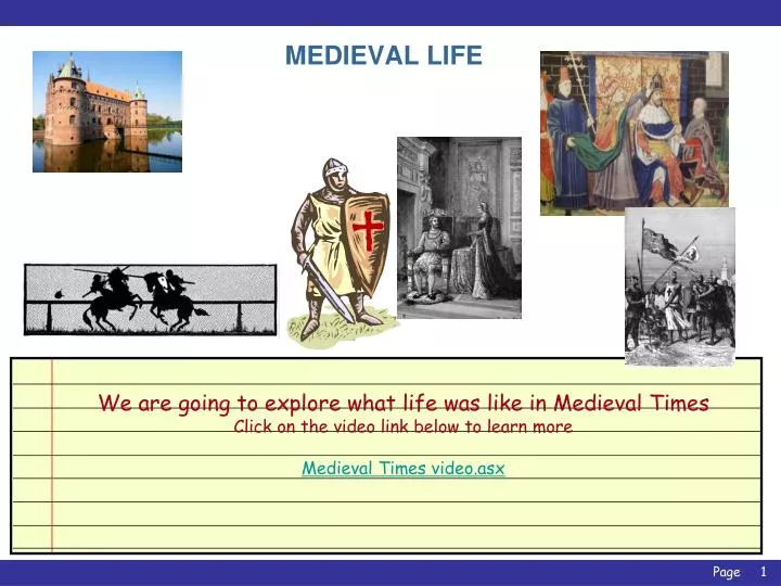 medieval life