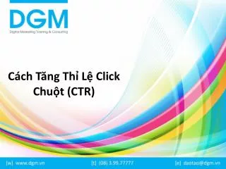 c ch t ng th l click chu t ctr