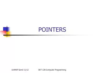 POINTERS