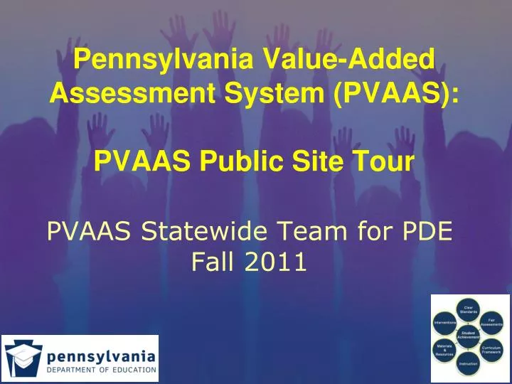 pennsylvania value added assessment system pvaas pvaas public site tour