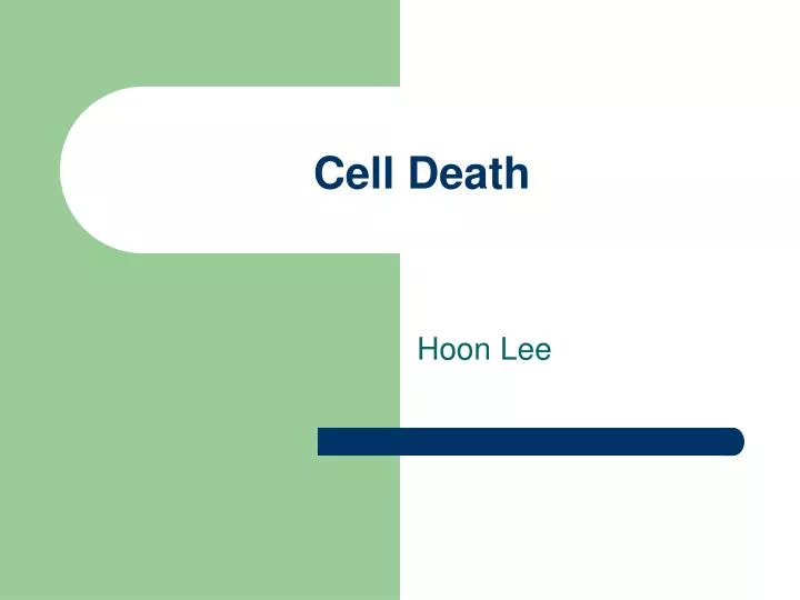 cell death