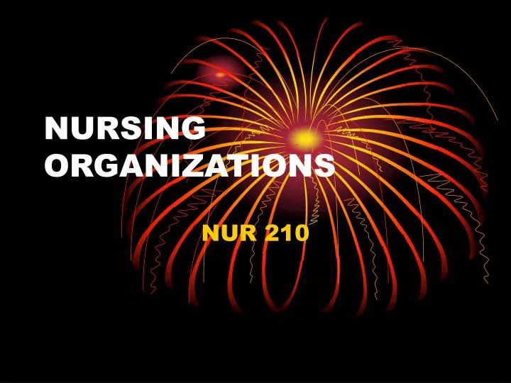 nursing organizations