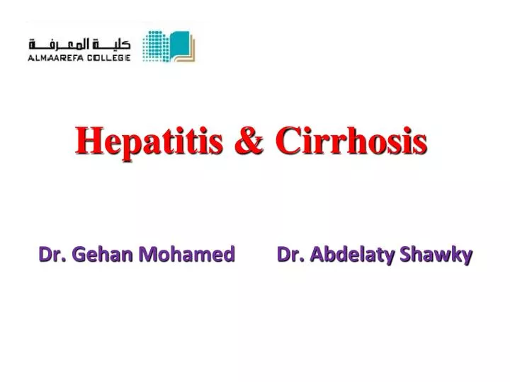 hepatitis cirrhosis