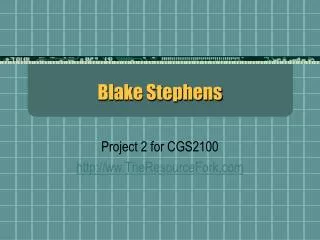 Blake Stephens