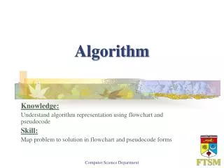 Algorithm