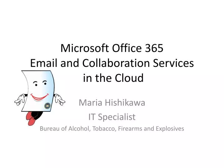 microsoft office 365 email and collaboration services in the cloud
