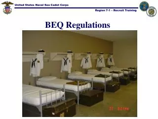 BEQ Regulations