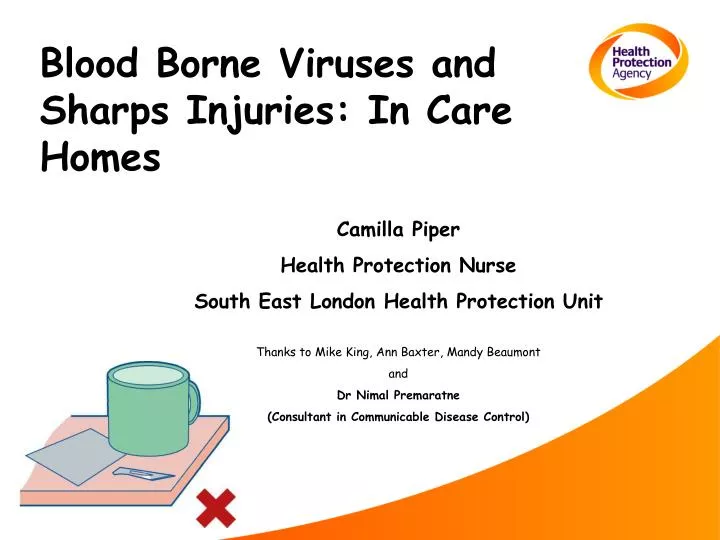 blood borne viruses and sharps injuries in care homes