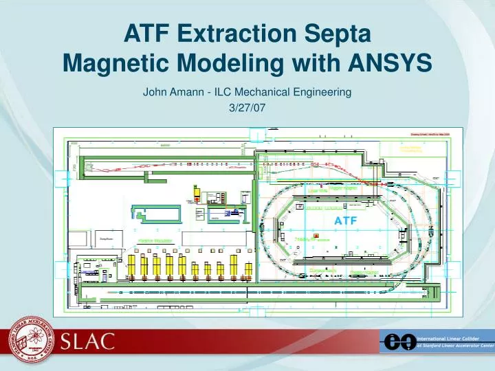 atf extraction septa magnetic modeling with ansys