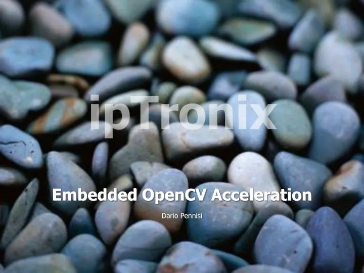 embedded opencv acceleration