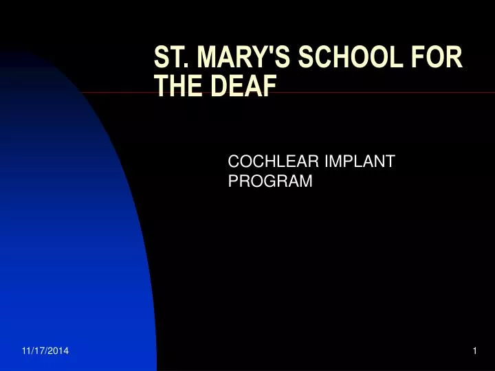 st mary s school for the deaf