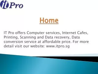 Computer Services Singapore