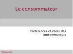 Le consommateur - slide 1