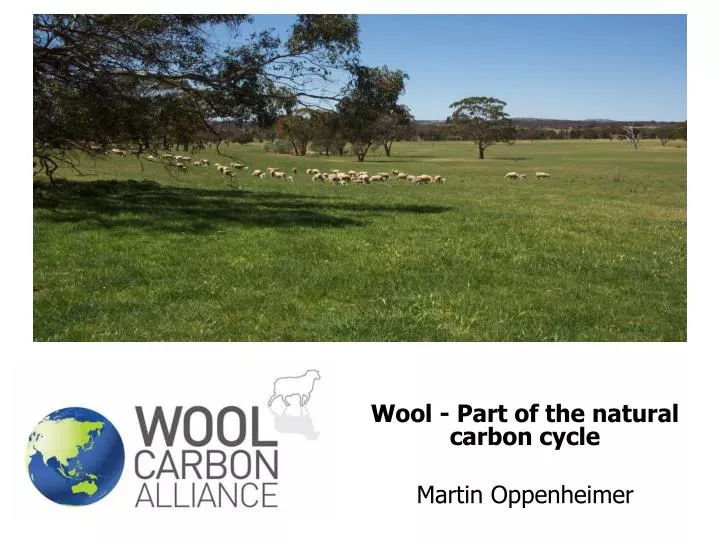 wool part of the natural carbon cycle martin oppenheimer
