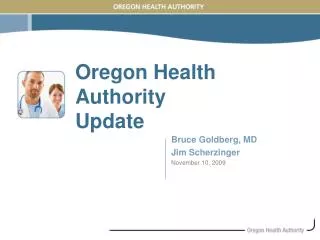 Oregon Health Authority Update