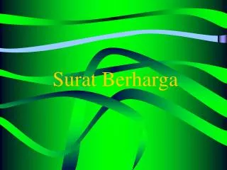 surat berharga