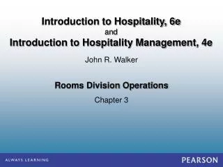 Rooms Division Operations