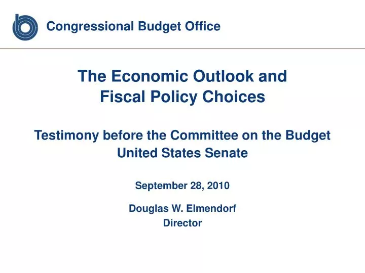 congressional budget office