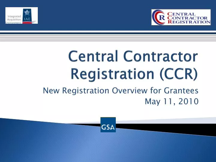central contractor registration ccr