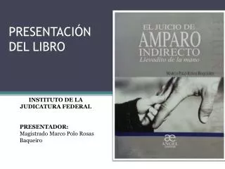 presentaci n del libro