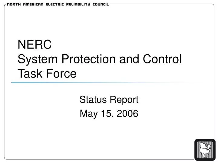 nerc system protection and control task force