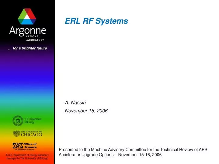 erl rf systems