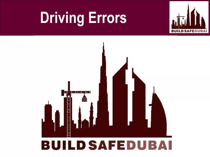 driving errors