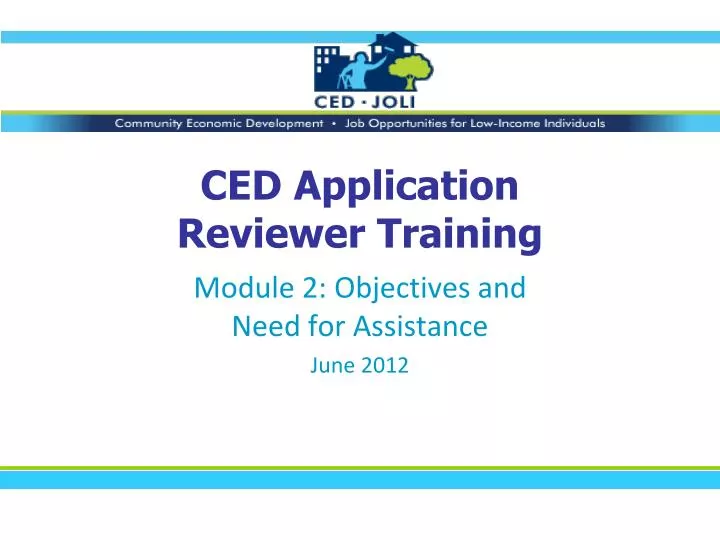 ced application reviewer training