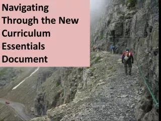 Navigating Through the New Curriculum Essentials Document