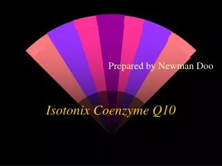 Isotonix Coenzyme Q10