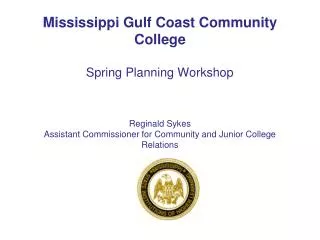 mississippi Community and Junior College Relations