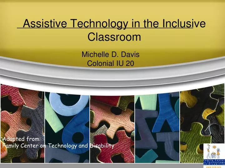 assistive technology in the inclusive classroom