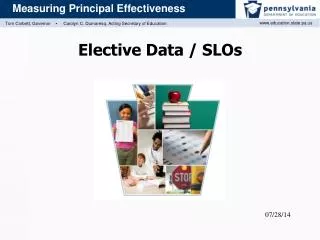 Elective Data / SLOs