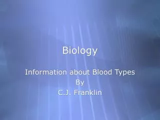 biology