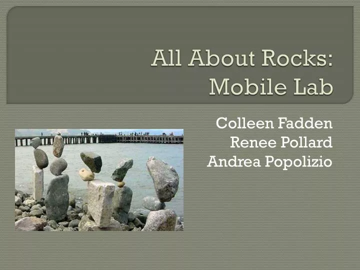 all about rocks mobile lab