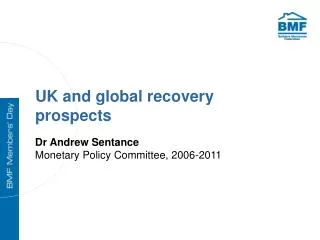 UK and global recovery prospects