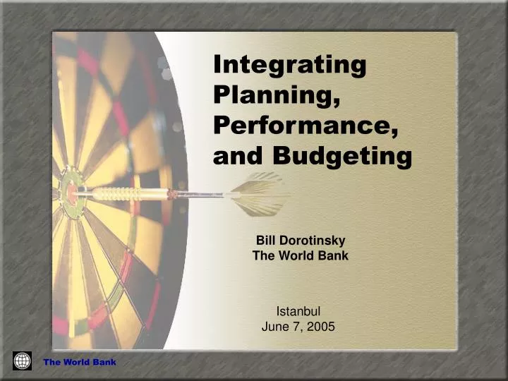 integrating planning performance and budgeting
