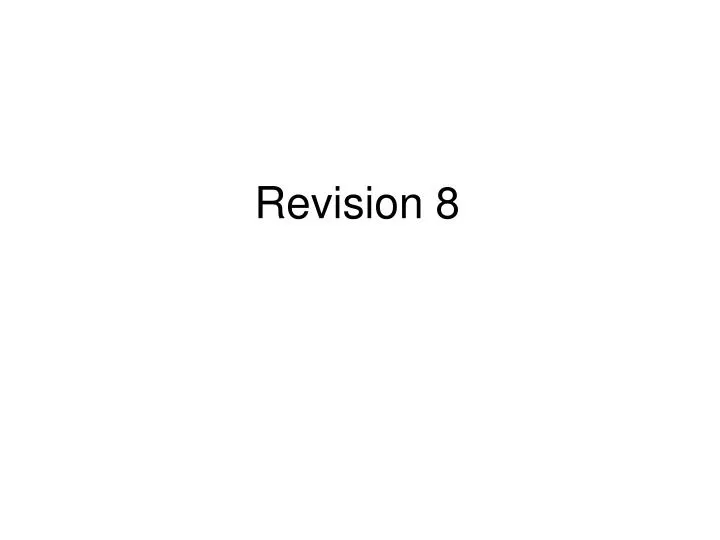revision 8
