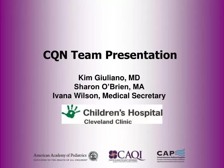 cqn team presentation
