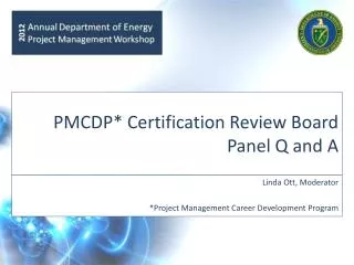 PMCDP* Certification Review Board Panel Q and A