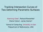 Tracking Intersection Curves of Two Deforming Parametric Surfaces - slide 1