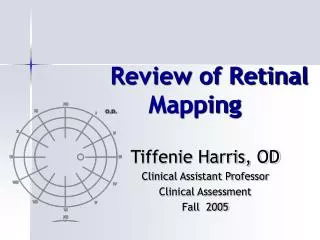 Review of Retinal Mapping