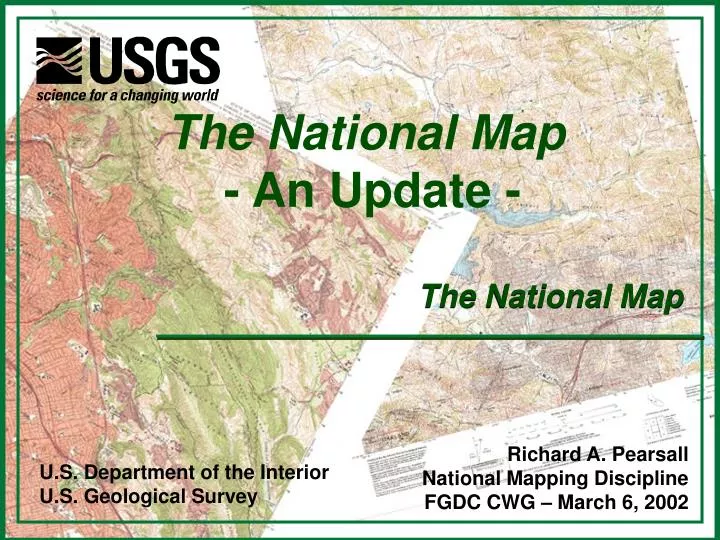 the national map an update